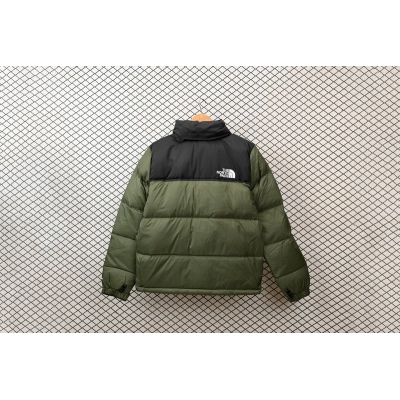 TheNorthFace Splicing White And Mugwort Green 01