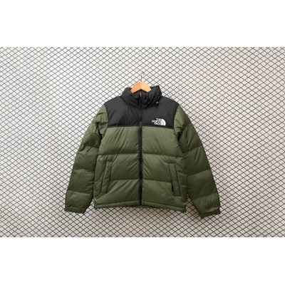 TheNorthFace Splicing White And Mugwort Green 02