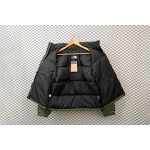 TheNorthFace Splicing White And Mugwort Green
