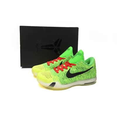 Nike Kobe 10 Elite iD 'Grinch' 802817-901 02