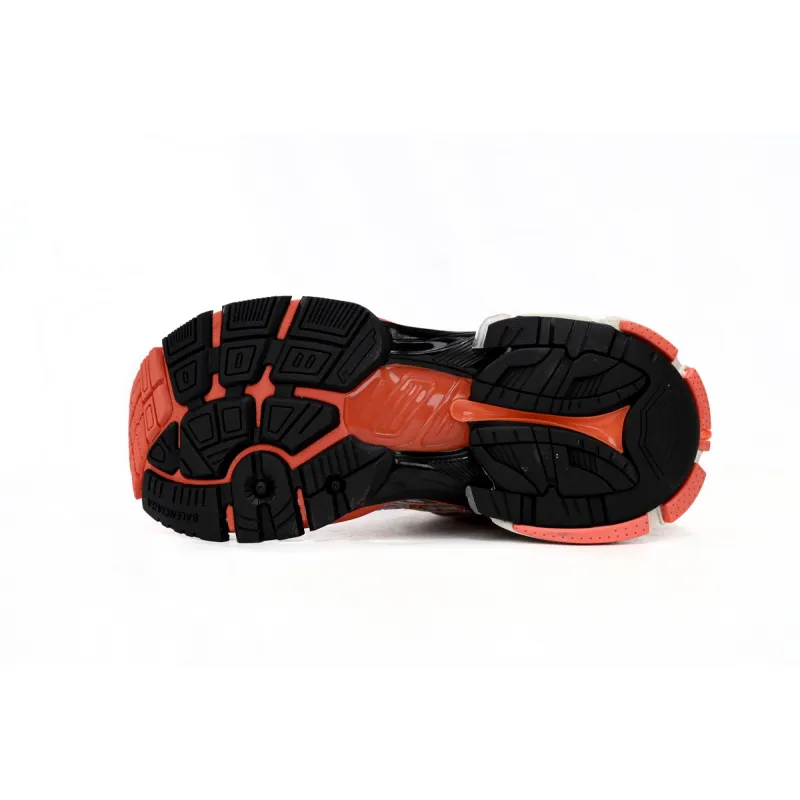 Balenciaga Runner White Orange Black  677402 W3RB7 9051