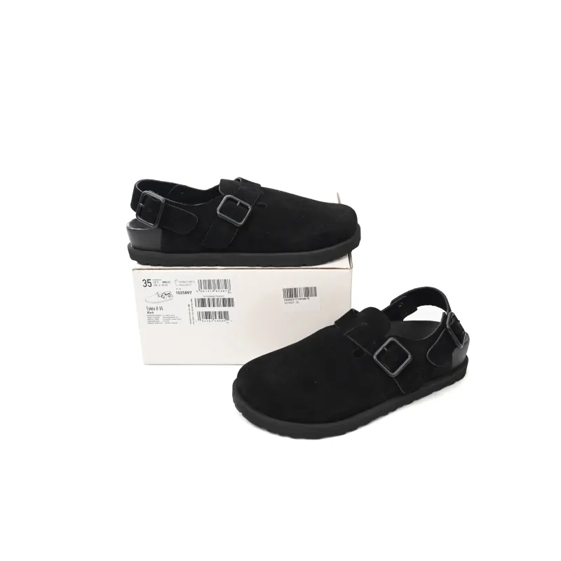 Birkenstock 1774 III Tokio Suede Leather Black 1025944