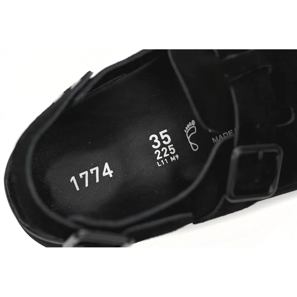 Birkenstock 1774 III Tokio Suede Leather Black 1025944