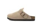 Birkenstock Boston Shearling Coin Suede Stone 6745673