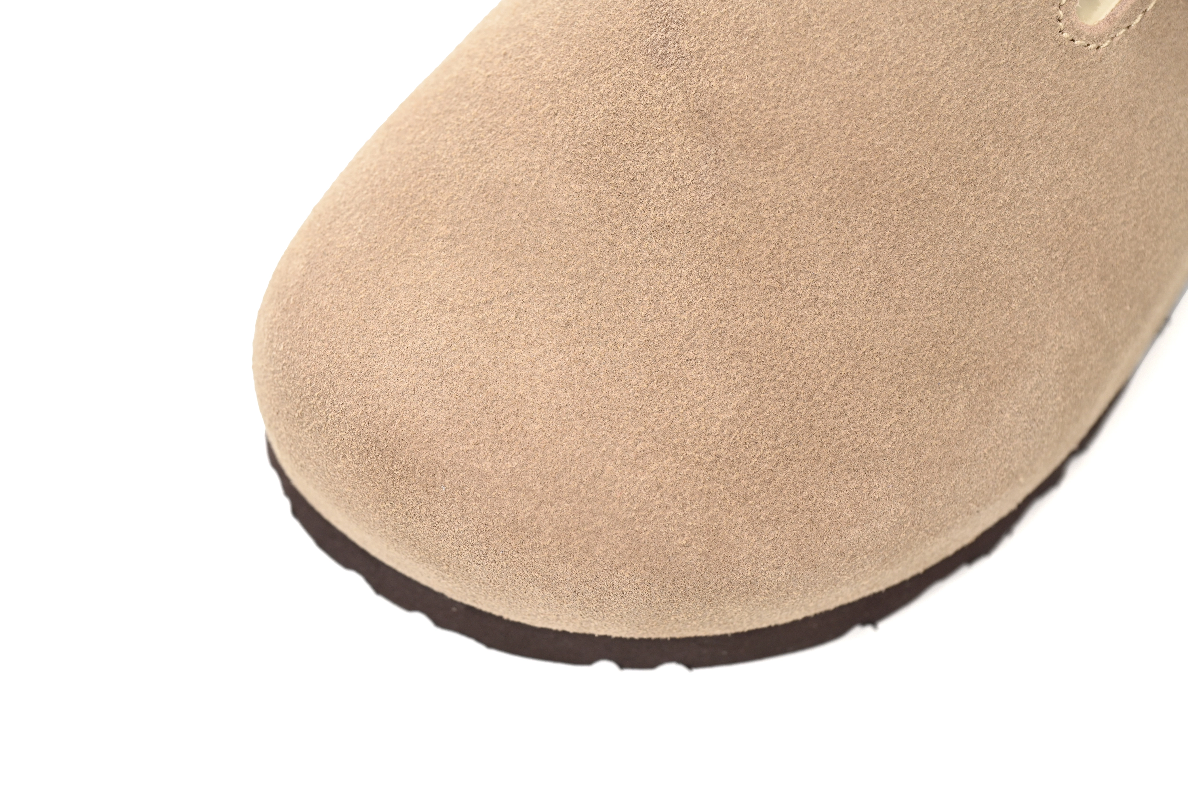 Birkenstock Boston Shearling Coin Suede Stone 6745673