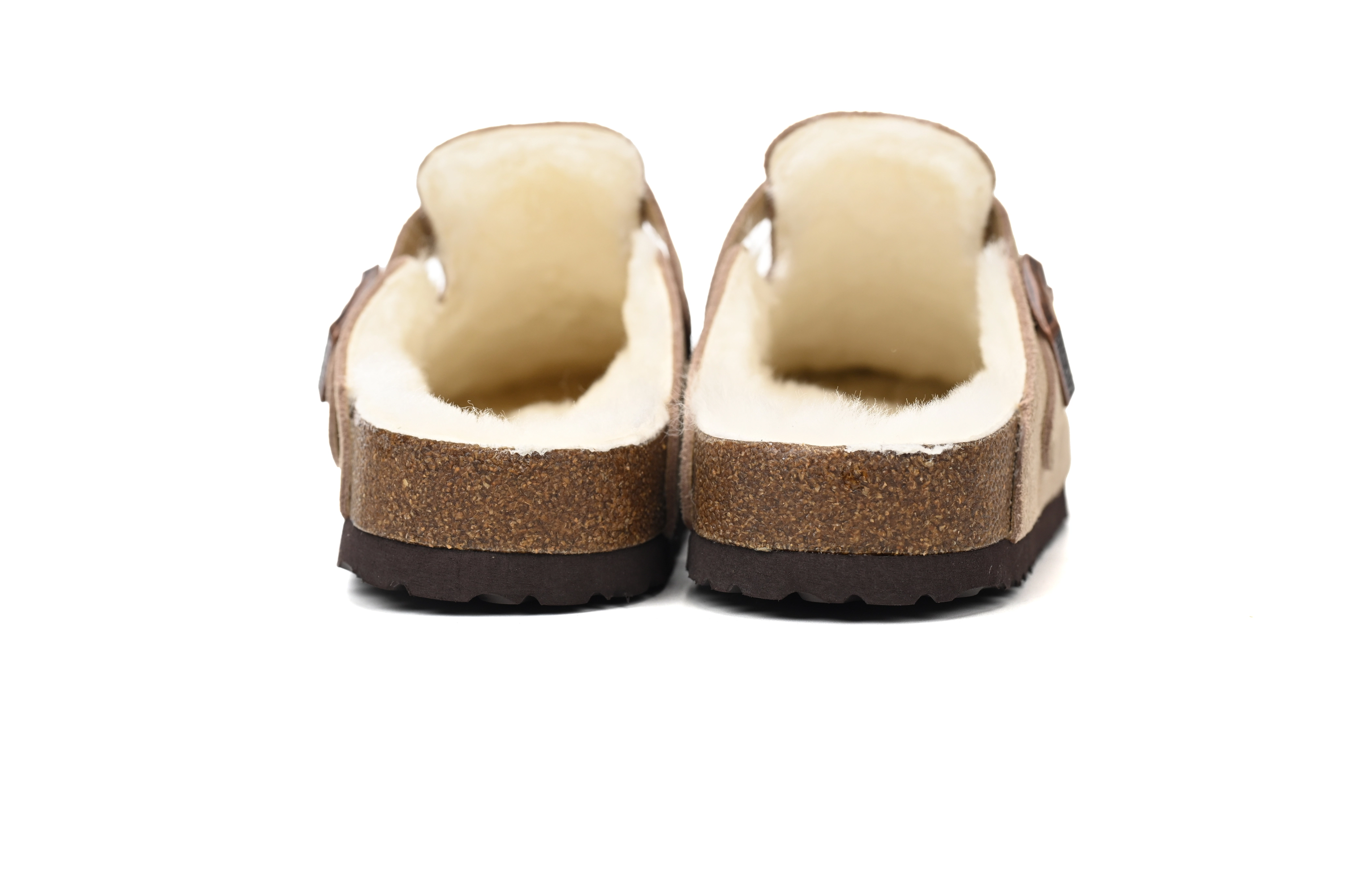 Birkenstock Boston Shearling Coin Suede Stone 6745673