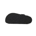 Birkenstock Boston Shearling Suede Leather Black 259881