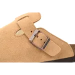 Birkenstock Boston Shearling Suede Leather Mink 1001141