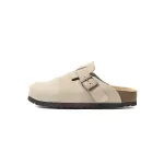 Birkenstock Boston Soft Footbed Suede Nude 1021003