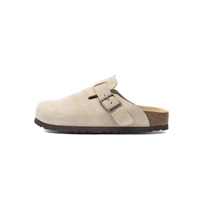 Birkenstock Boston Soft Footbed Suede Nude 1021003 01