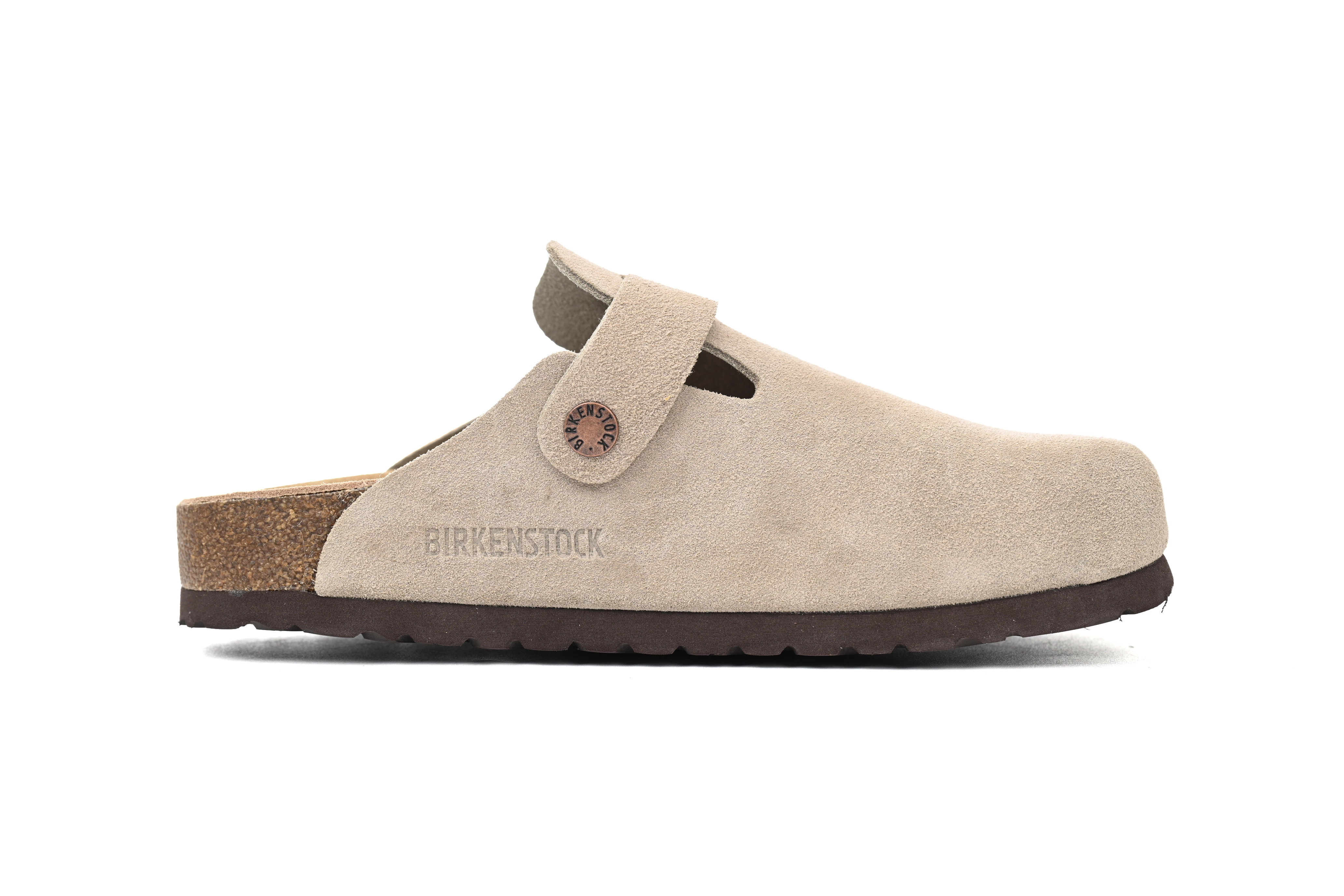 Birkenstock Boston Soft Footbed Suede Nude 1021003