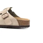 Birkenstock Boston Soft Footbed Suede Nude 1021003
