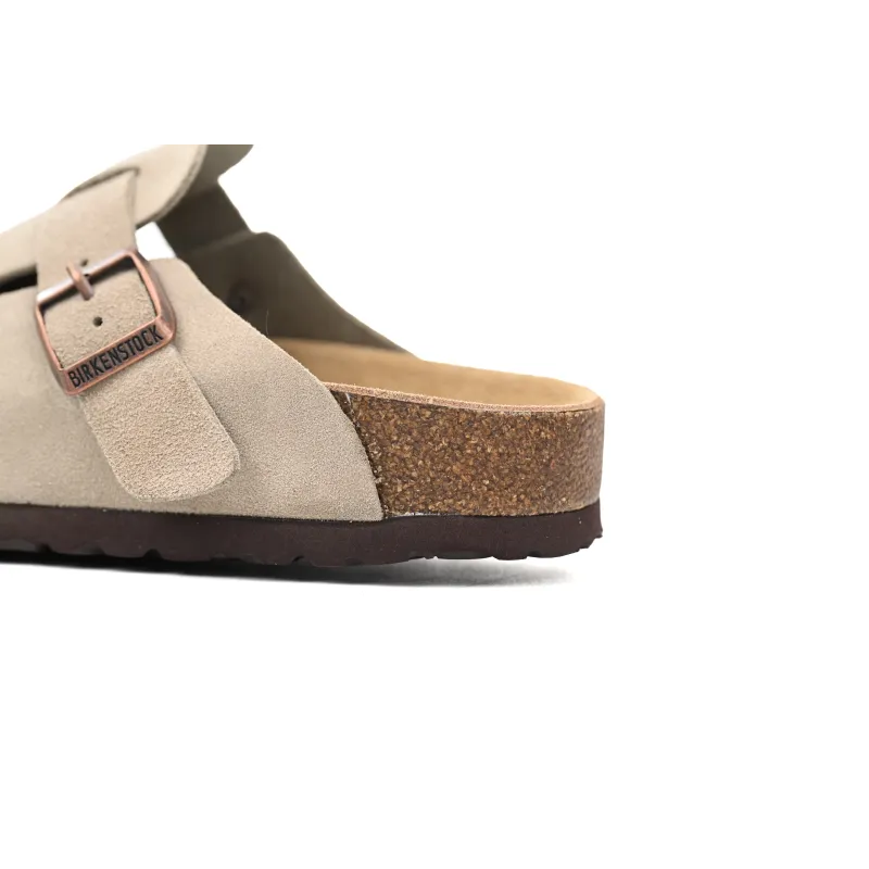 Birkenstock Boston Soft Footbed Suede Nude 1021003