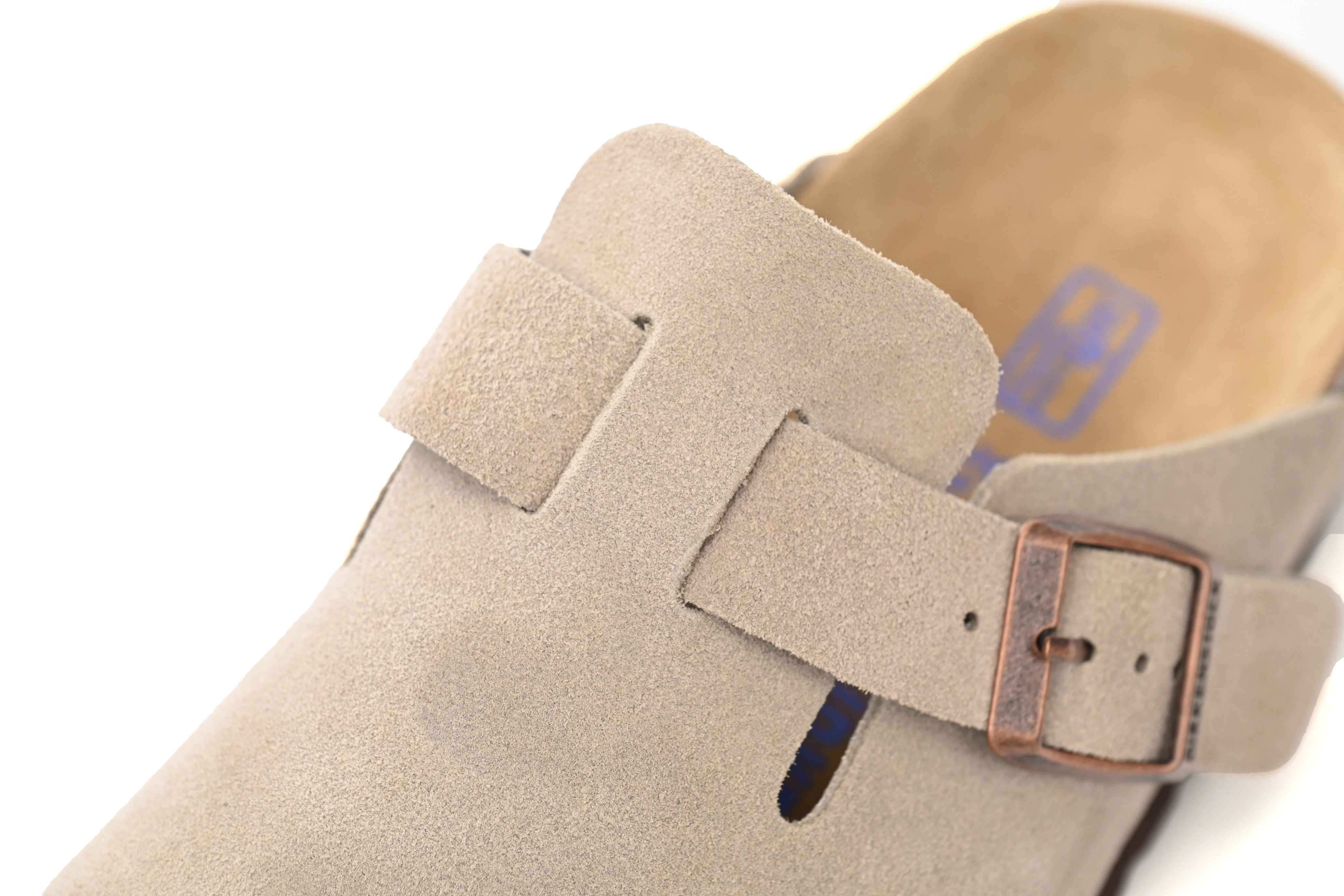 Birkenstock Boston Soft Footbed Suede Nude 1021003