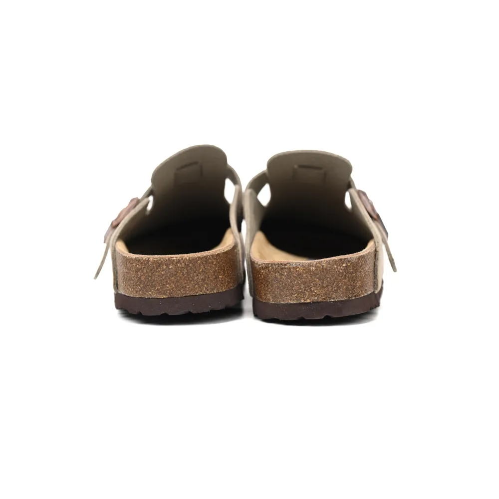 Birkenstock Boston Soft Footbed Suede Nude 1021003
