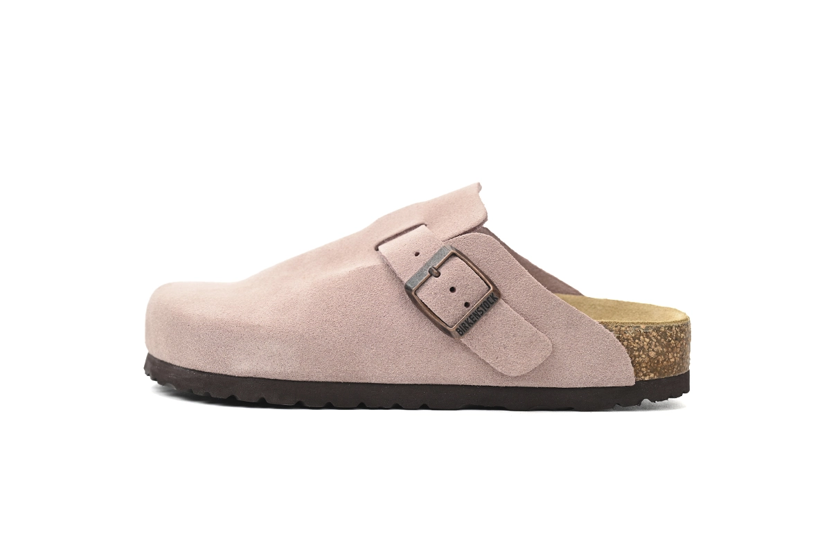 Birkenstock Boston Suede Leather Light Rose 1026171