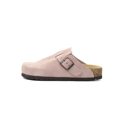 Birkenstock Boston Suede Leather Light Rose 1026171 01