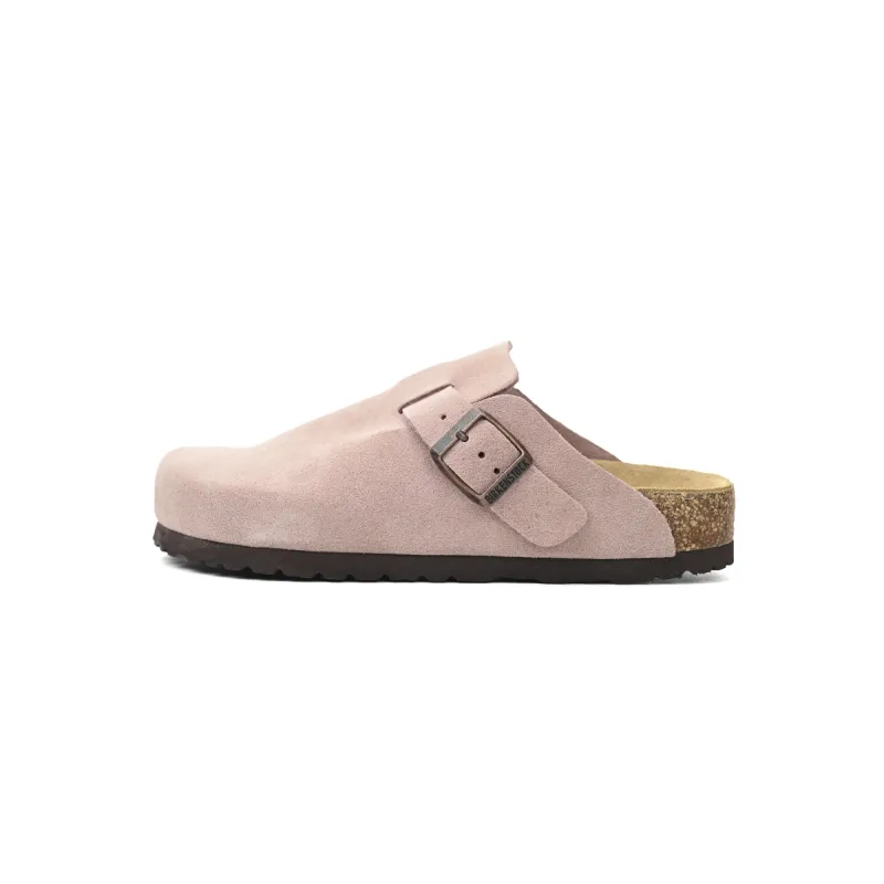 Birkenstock Boston Suede Leather Light Rose 1026171