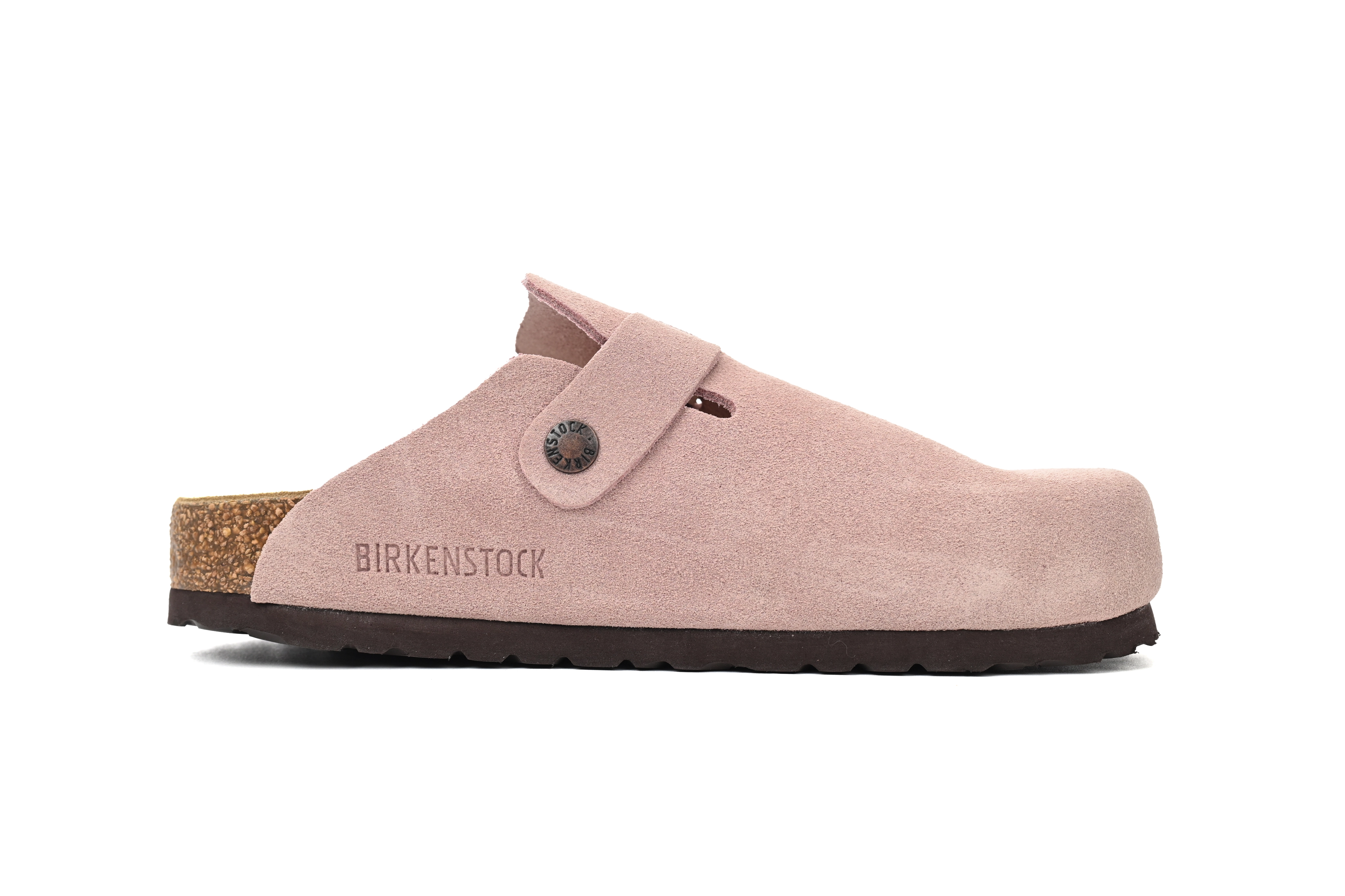 Birkenstock Boston Suede Leather Light Rose 1026171