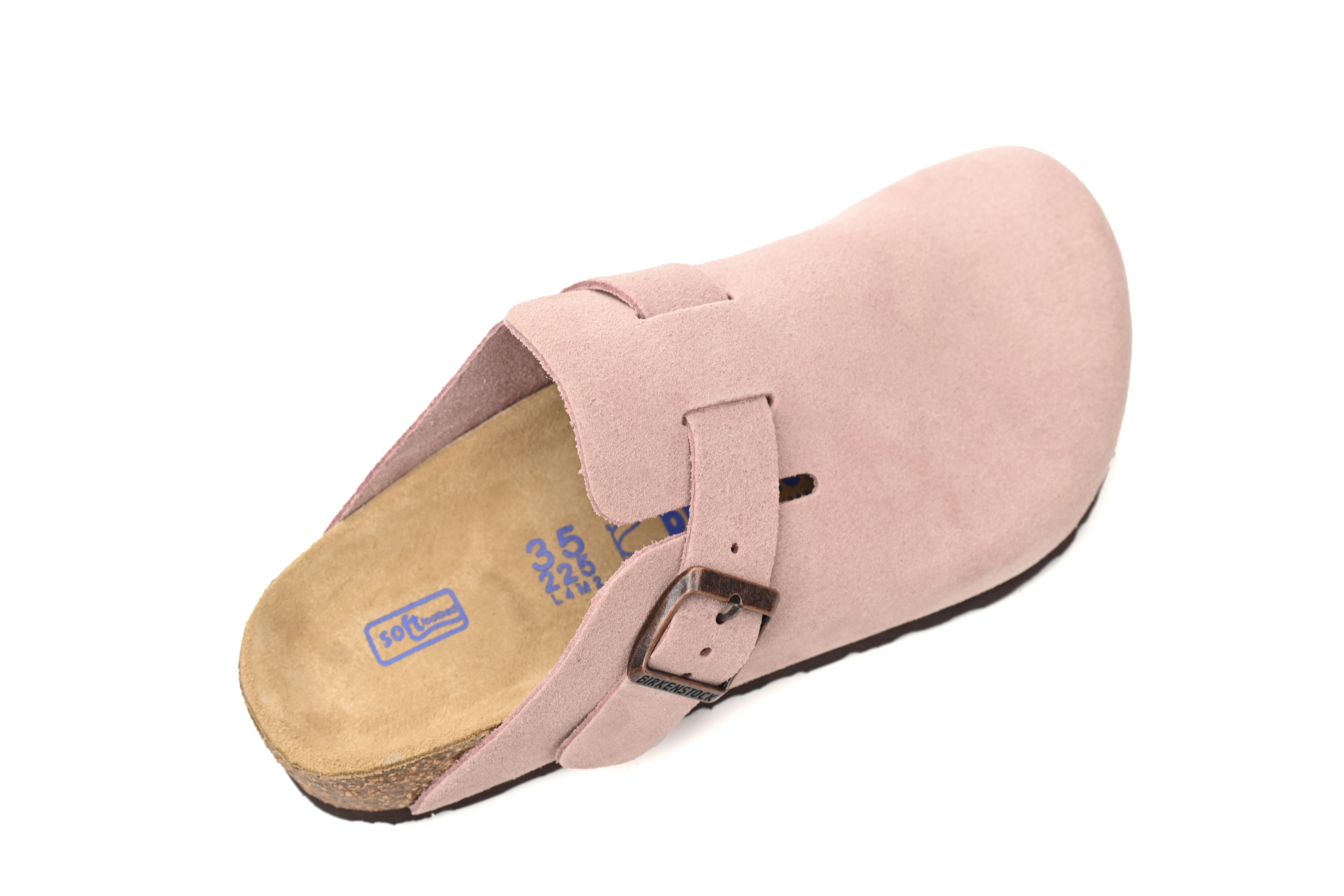 Birkenstock Boston Suede Leather Light Rose 1026171