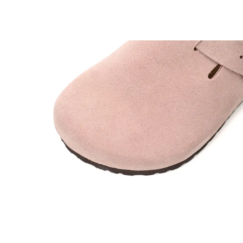 Birkenstock Boston Suede Leather Light Rose 1026171