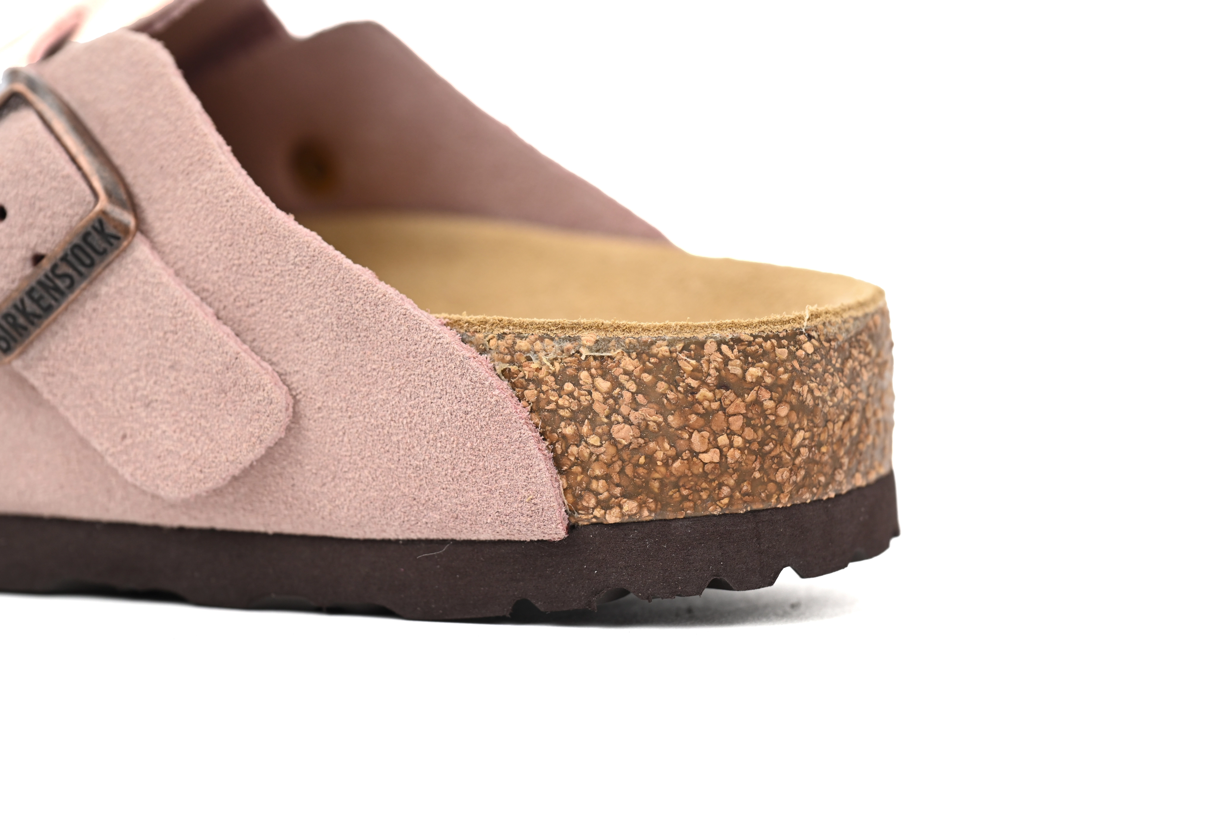 Birkenstock Boston Suede Leather Light Rose 1026171