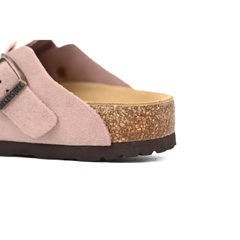Birkenstock Boston Suede Leather Light Rose 1026171