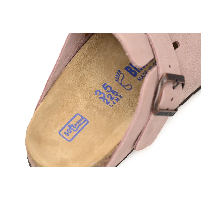 Birkenstock Boston Suede Leather Light Rose 1026171