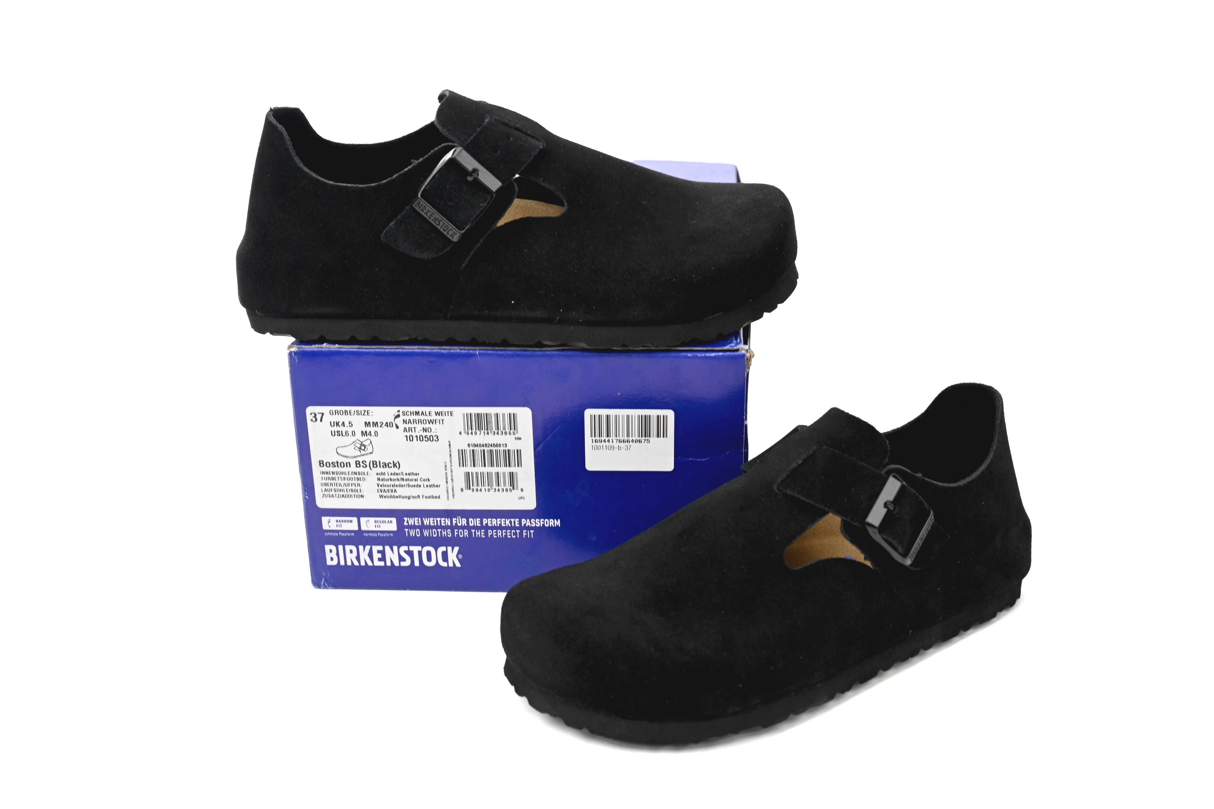 Birkenstock London Oiled Leather Black 0166543