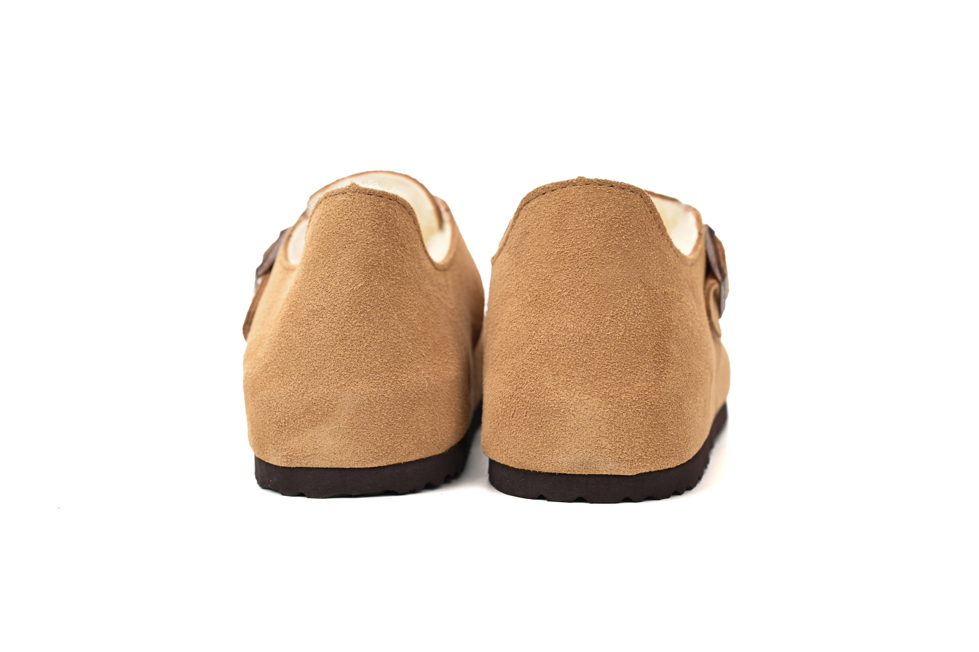 Birkenstock London Shearling Sandals Tea 1014962
