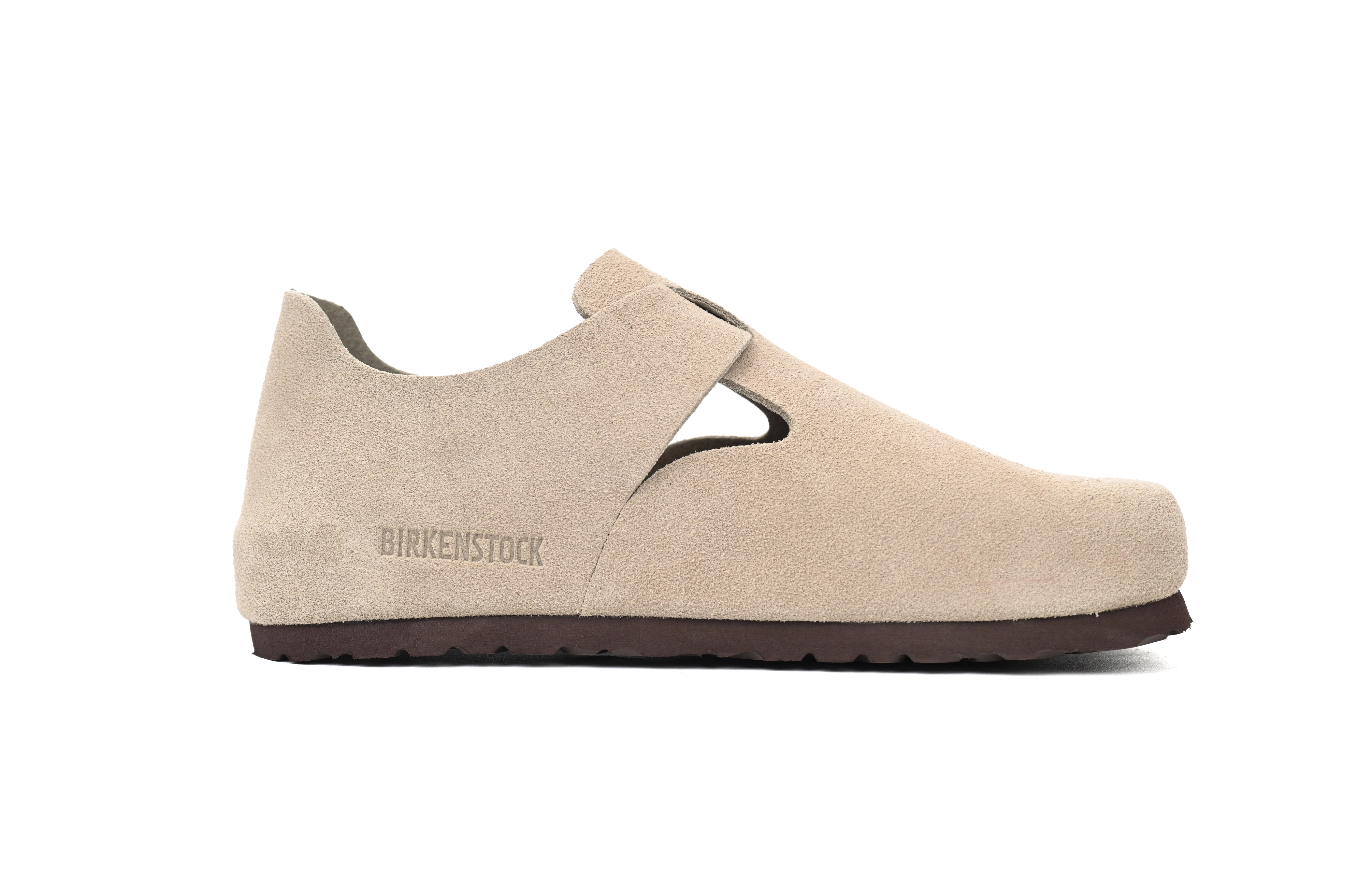 Birkenstock London Suede Leather Taupe 1010503
