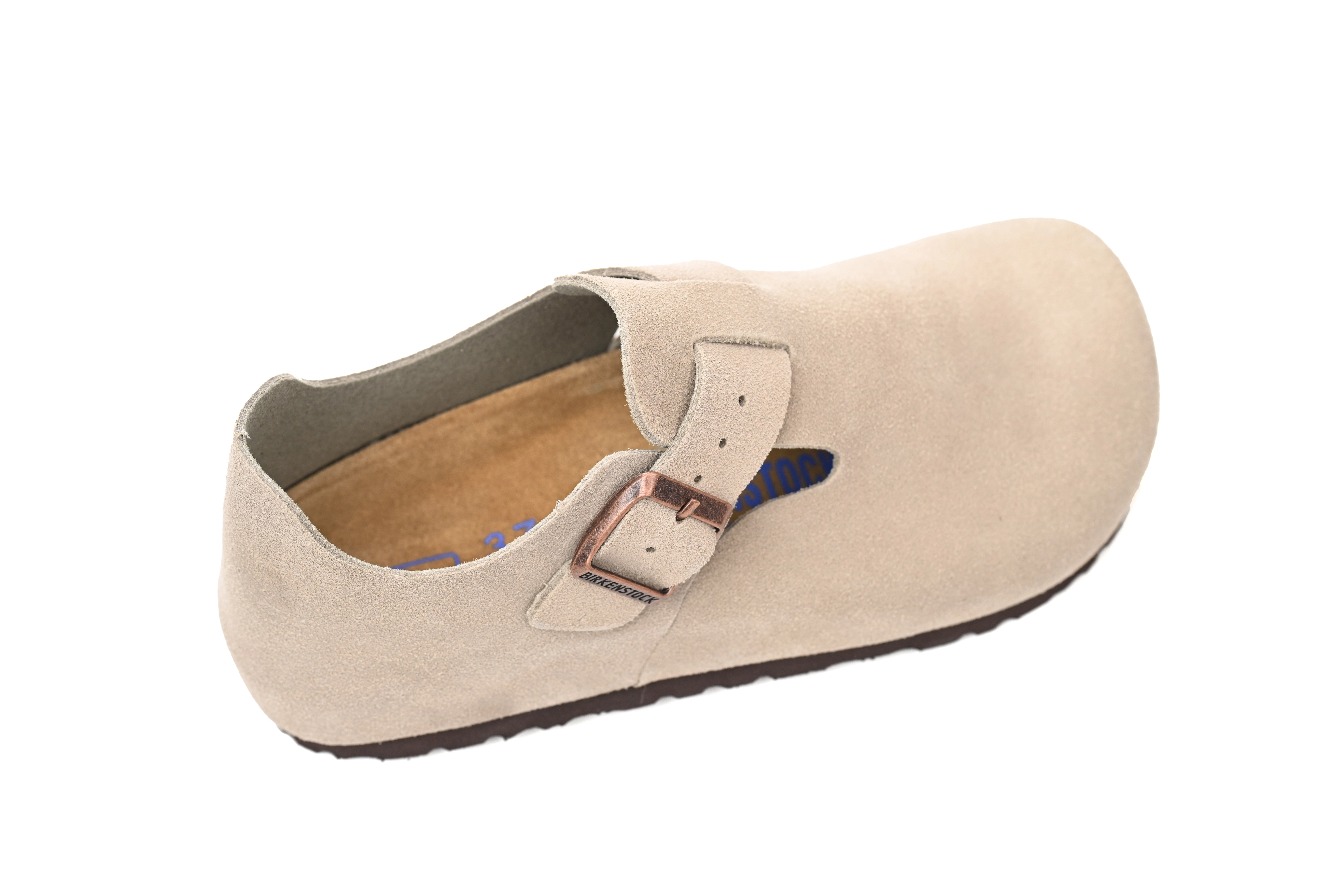 Birkenstock London Suede Leather Taupe 1010503