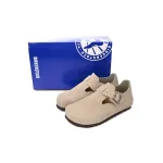 Birkenstock London Suede Leather Taupe 1010503