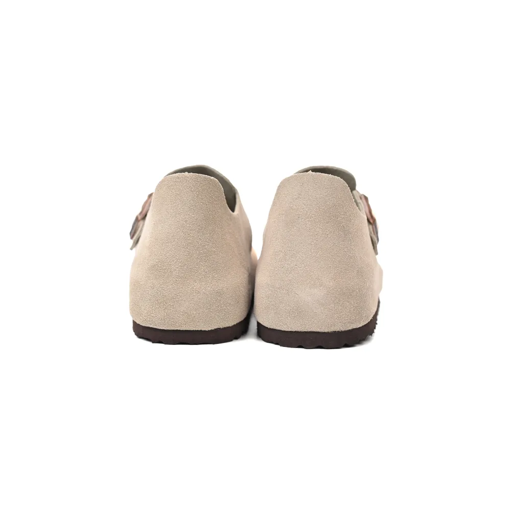 Birkenstock London Suede Leather Taupe 1010503