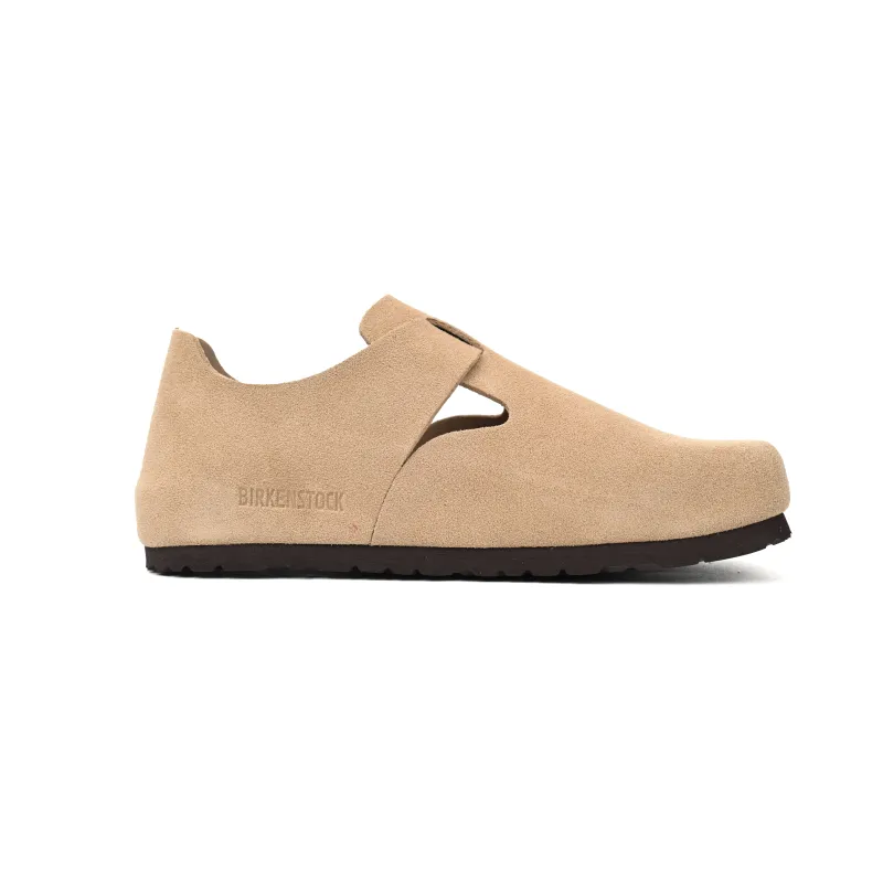 Birkenstock London Suede Sandals Taupe 1010504