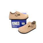 Birkenstock London Suede Sandals Taupe 1010504