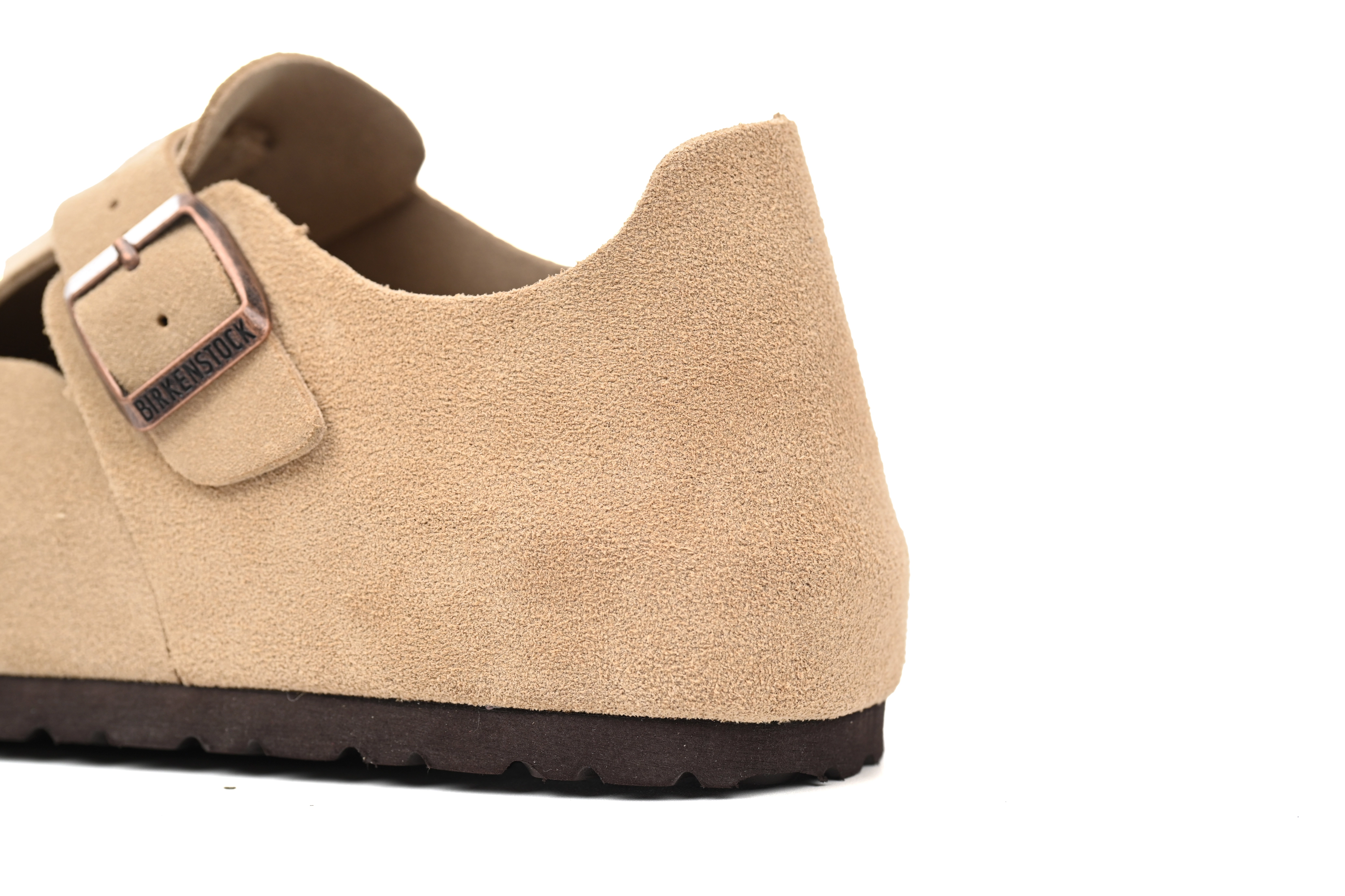 Birkenstock London Suede Sandals Taupe 1010504