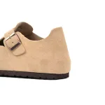 Birkenstock London Suede Sandals Taupe 1010504