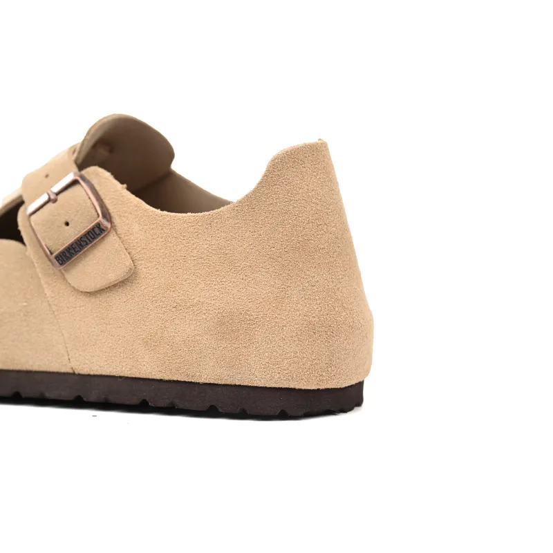 Birkenstock London Suede Sandals Taupe 1010504