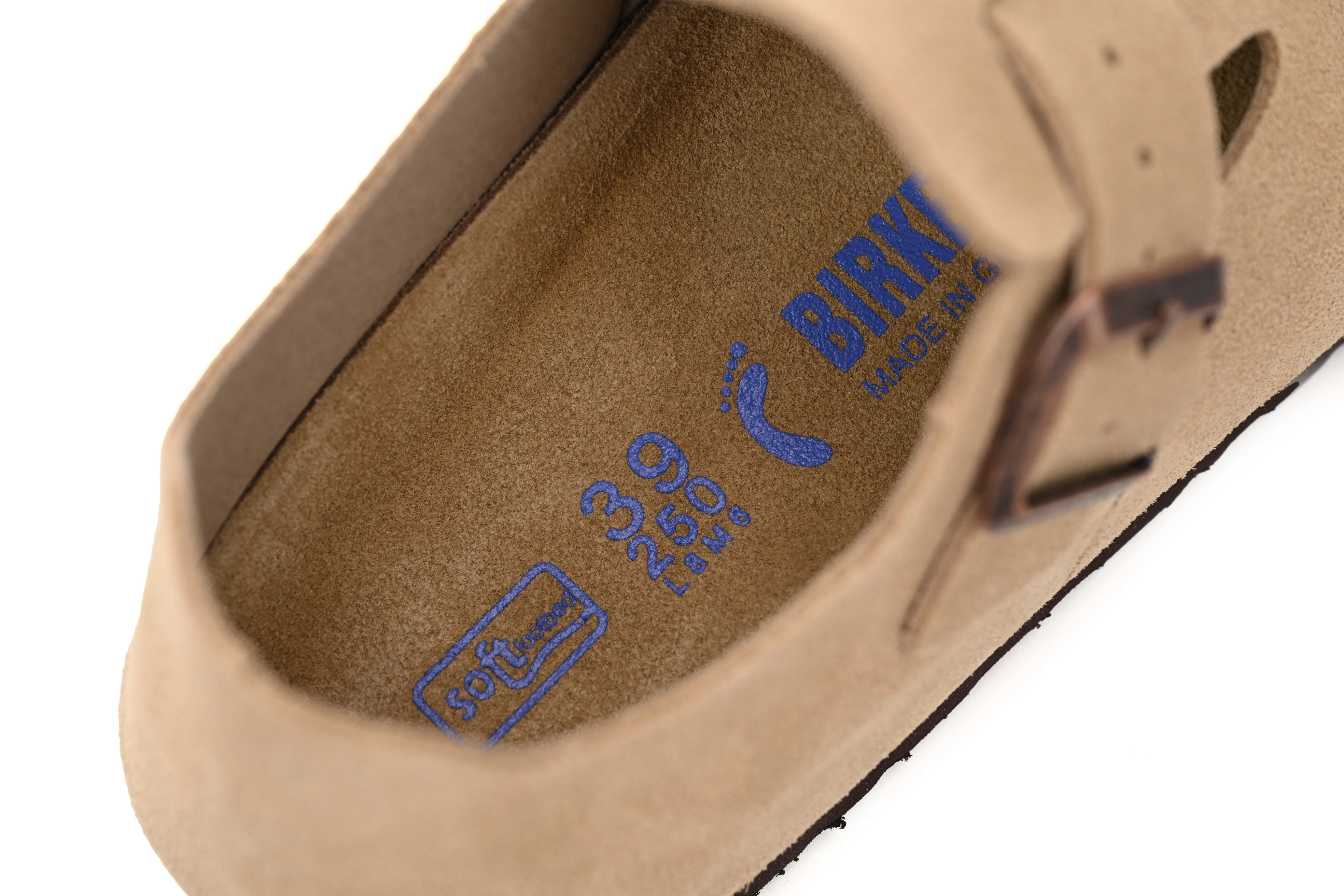 Birkenstock London Suede Sandals Taupe 1010504