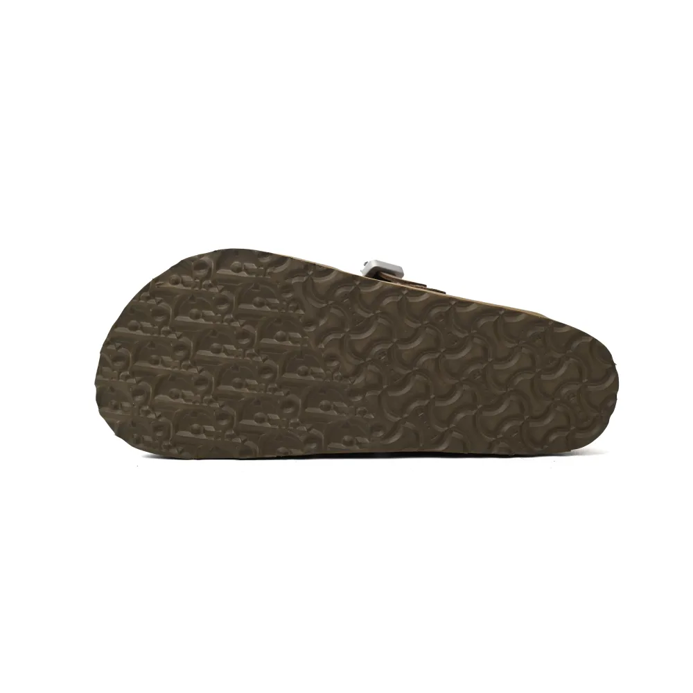D*or by birkenstock mule tokio khaki nubuck calfskin 3sa116zsd_h620