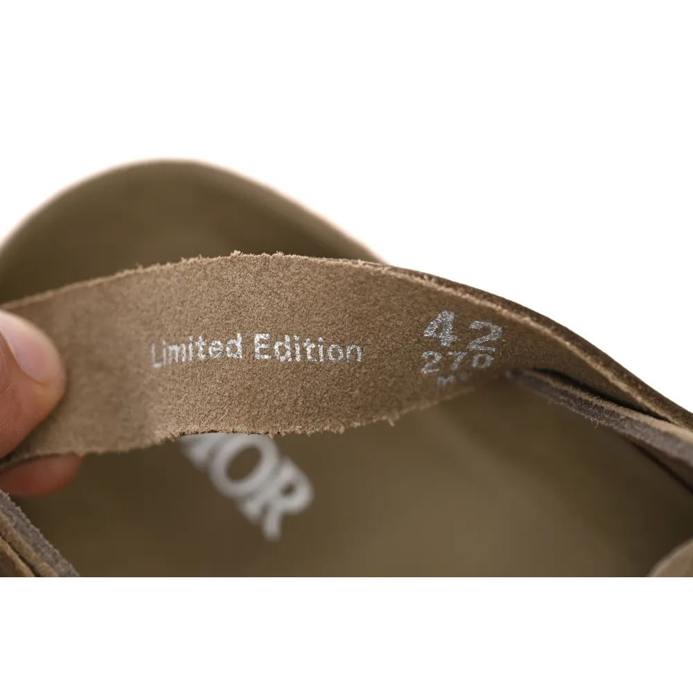 D*or by birkenstock mule tokio khaki nubuck calfskin 3sa116zsd_h620