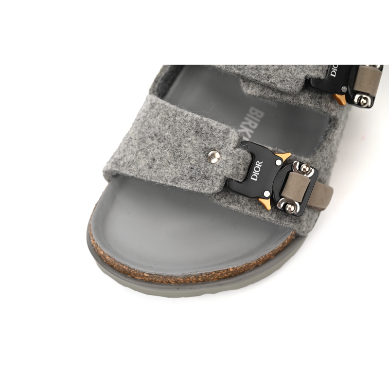 Dior by Birkenstock Milano Sandal Grey 3SA117ZSF_H800