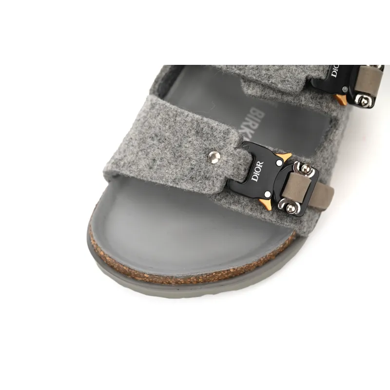 Dior by Birkenstock Milano Sandal Grey 3SA117ZSF_H800