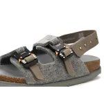 Dior by Birkenstock Milano Sandal Grey 3SA117ZSF_H800