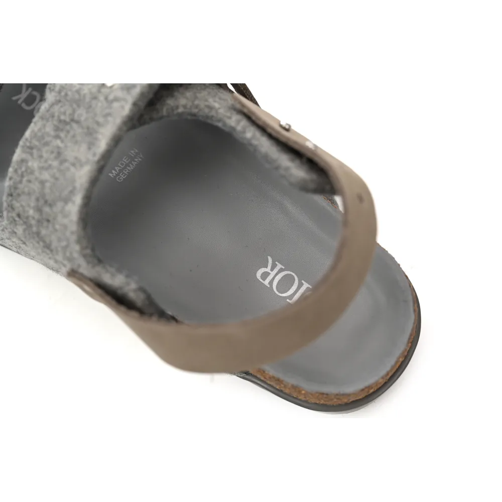 Dior by Birkenstock Milano Sandal Grey 3SA117ZSF_H800