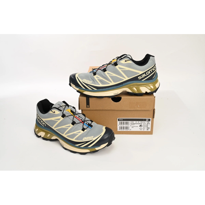 Salomon XT-6 Gull Granada Sky Grey Green L47147900