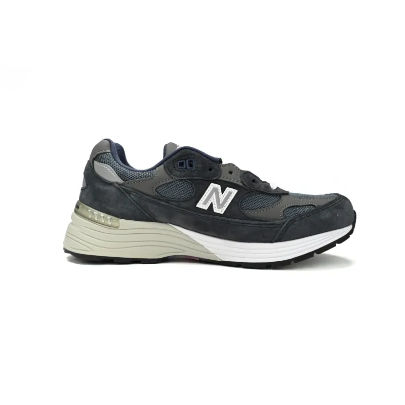 New Balance 992 White, black, and gray M992GG