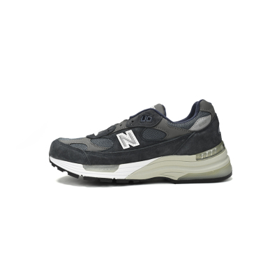 New Balance 992 White, black, and gray M992GG 01