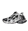 Balenciaga Runner Black White 677402W3RB29010